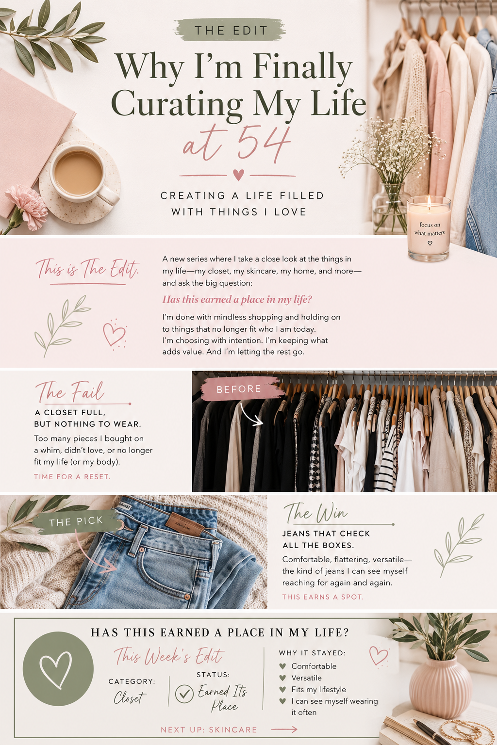 The Edit: Building a Curated Life at 54